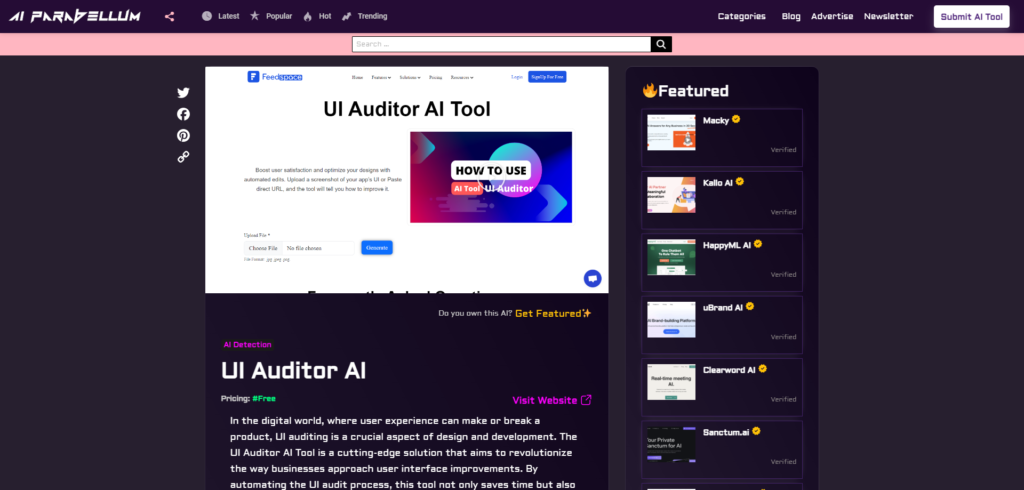 UI Auditor AI